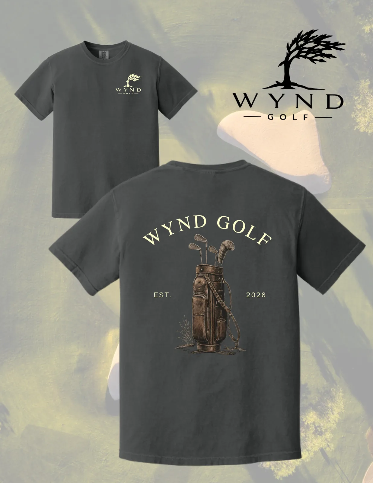Heritage Tee in Pepper